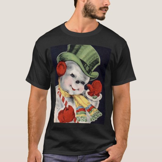 ヴィンテージ スノーマン Tシャツ (正面)