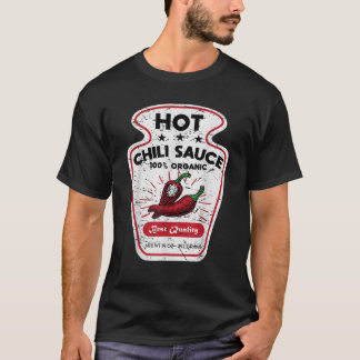 ヴィンテージ スパイシー チリ ホットソース コスチューム 楽しいハロウィン Tシャツ