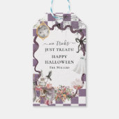 ヴィンテージ スプーキ― コテ―ジハロウィンギフトタグ ギフトタグ (正面)