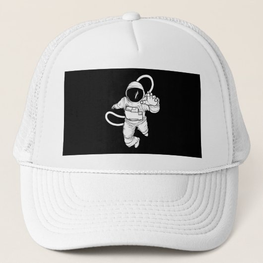 ヴィンテージ スペース 宇宙飛行士 キャップ (正面)