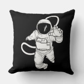 ヴィンテージ スペース 宇宙飛行士 クッション (正面)
