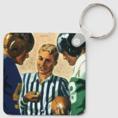 ヴィンテージ スポーツ, サッカー レフリー コイン トス キーホルダー (裏面)