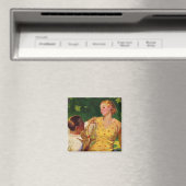 ヴィンテージ スポーツ テニス、ラブ アンド ロマンス マグネット (インサイチュ (食洗機))