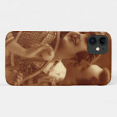 ヴィンテージ スポーツ テニス、ラブ&ロマンス Case-Mate iPhoneケース (裏面(横))
