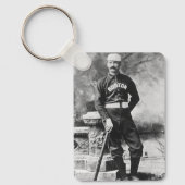 ヴィンテージ スポーツ フォト、ボストン 野球選手 キーホルダー (正面)