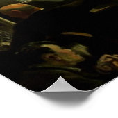 ヴィンテージ スポーツ ボクシング、試合前のボクサー ポスター (角)