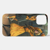 ヴィンテージ スポーツ、女子バスケットボール チームの試合 Case-Mate iPhoneケース (裏面 (横))