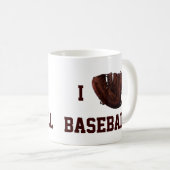 ヴィンテージ スポーツ, 私は野球が好き, 私は野球のグローブが好き コーヒーマグカップ (正面右)