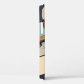 ヴィンテージ スポーツ 野球のバッター、スタイリッシュなアート Case-Mate iPhoneケース (裏面 / 右)