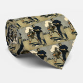 ヴィンテージ スポーツ 野球選手、スタイライズド アート ネクタイ (ロール)