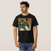 ヴィンテージ スポーツ 野球選手 審判員 Tシャツ (正面フル)