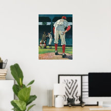 ヴィンテージ スポーツ 野球選手 投手 マウンド