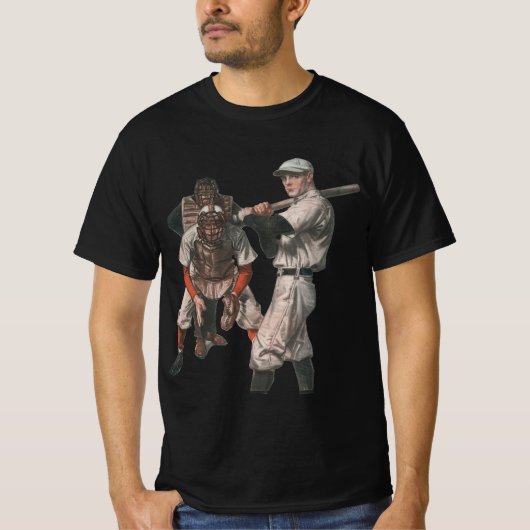 ヴィンテージ スポーツ 野球選手 Tシャツ (正面)