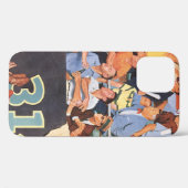 ヴィンテージ スポーツ 野球 ファン 試合観戦 Case-Mate iPhoneケース (裏面 (横))