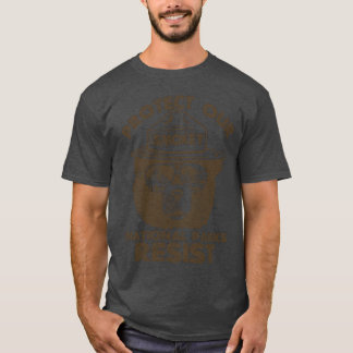 ヴィンテージ スモーキー・ザ・ベア 耐える Tシャツ