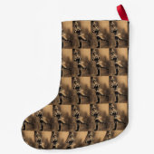 ヴィンテージ スモールクリスマスストッキング (裏面)