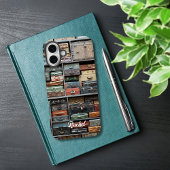 ヴィンテージ スーツケース 写真、旅行好きな人へのカスタムギフト Case-Mate iPhoneケース