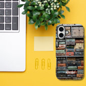 ヴィンテージ スーツケース 写真、旅行好きな人へのカスタムギフト Case-Mate iPhoneケース