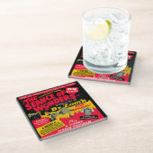 ヴィンテージ·セアンス·オ疑問に思ブ·スプーク·ショー ガラスコースター (アングル)