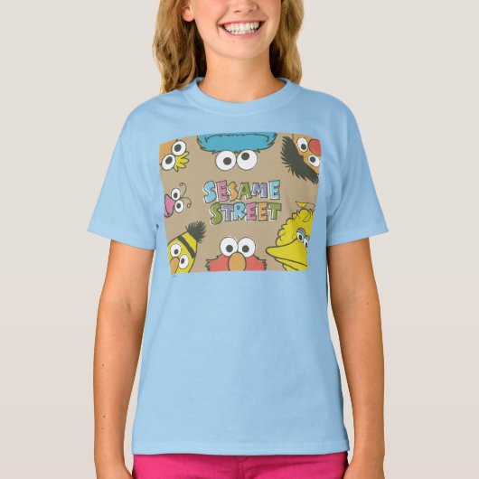 ヴィンテージ セサミストリート パルス Tシャツ (正面)