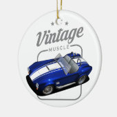 ヴィンテージ セラミックオーナメント (左)