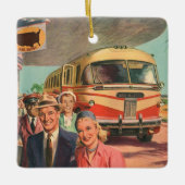 ヴィンテージ セラミックオーナメント (正面)