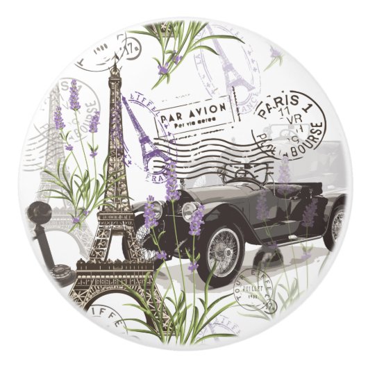 ヴィンテージ セラミックノブ (正面)