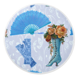 ヴィンテージ セラミックノブ