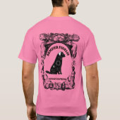 ヴィンテージ セレスティアル ドッグ ポスター Semper Fidelis Tシャツ (裏面)