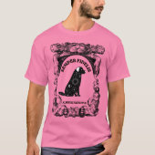 ヴィンテージ セレスティアル ドッグ ポスター Semper Fidelis Tシャツ (正面)
