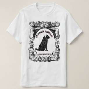 ヴィンテージ セレスティアル ドッグ ポスター Semper Fidelis Tシャツ