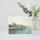 ヴィンテージ セントクレア フラッツ デトロイト ミシガン州 ポストカード (スタンド正面)