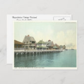 ヴィンテージ セントクレア フラッツ デトロイト ミシガン州 ポストカード (正面/裏面)