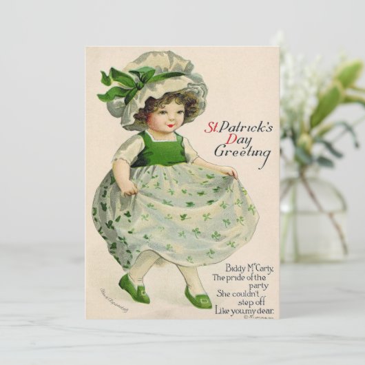ヴィンテージ セントパトリックデー シーズンカード (スタンド正面)