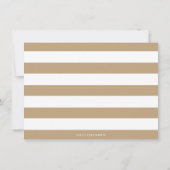 ヴィンテージ・セーブ・ザ・デートのお知らせ - オーダーメイド 招待状 (裏面)