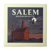 ヴィンテージ セーラム マサチューセッツ タイル (正面)