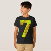 ヴィンテージ ソフティル 7 ジャージ ナンバー Tシャツ (正面フル)