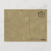 ヴィンテージ「ソフトボール」スクラップブックポストカード ポストカード (裏面)