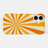ヴィンテージ ソーラーバースト iPhone 16ケース (裏面横)