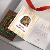 ヴィンテージ タイムレス クリスマス 赤 緑 2枚の写真