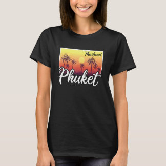 ヴィンテージ タイ 休暇 旅行 アジア タイ ビーチ P Tシャツ