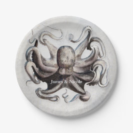 ヴィンテージ タコ ビーチ エレガント オーダーメイド パーティー プレート