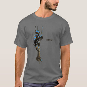 ヴィンテージ·ダイバー,ロープにMark v潜水用ヘルメットをかぶる Tシャツ