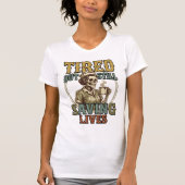 ヴィンテージ ダストレスTシャツ デザイン Tシャツ (正面)