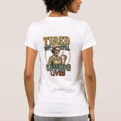 ヴィンテージ ダストレスTシャツ デザイン Tシャツ (裏面)