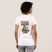 ヴィンテージ ダストレスTシャツ デザイン Tシャツ (裏面フル)