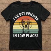ヴィンテージ・ダックスフントの面白い引用 レトロな犬好き Tシャツ