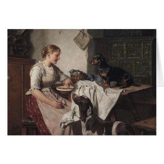 ヴィンテージ-ダックスフント及びポインター犬、 (正面横)