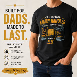 ヴィンテージ・ダッド ヘビーデューティーハンドラー フォークリフト 父の日グッズ Tシャツ