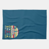 ヴィンテージ·ダディ·シャーク「ドゥドゥドゥ」 キッチンタオル (横)